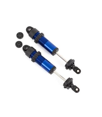 Traxxas Shocks GT-Maxx XX-Long aluminum (blue-anodized) (fully assembled w/o springs) (2) TRX9661