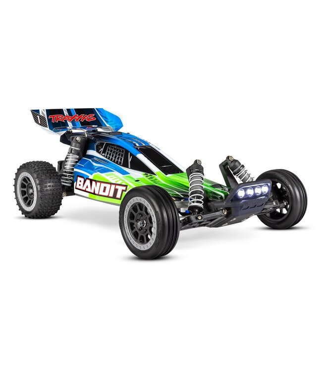 Traxxas Bandit Brushed TQ 2.4GHz LED lights (incl. battery/charger) - Green