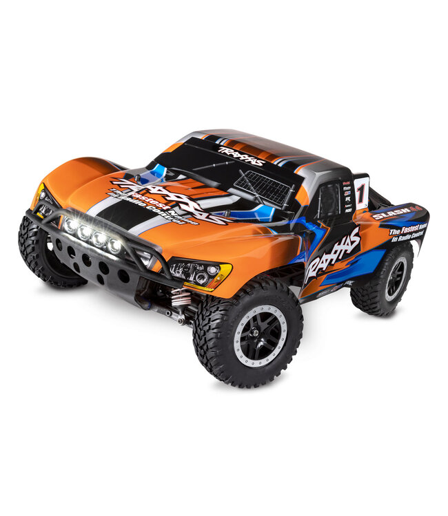 Traxxas Slash 4X4 TQ 2.4GHz LED lights (incl. battery/charger) - Orange