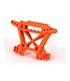 Traxxas Shock tower front extreme heavy duty orange (for use with #9080 upgrade kit) TRX9080T