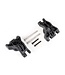 Traxxas Carriers stub axle rear extreme heavy duty black (left & right) with hinge pins TRX9050