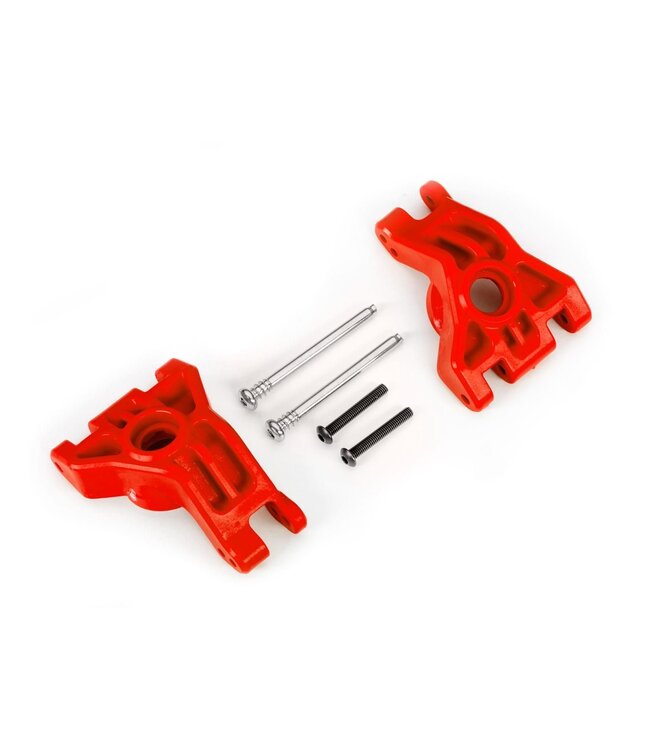 Carriers stub axle rear extreme heavy duty red (for use with #9080 upgrade kit) TRX9050R