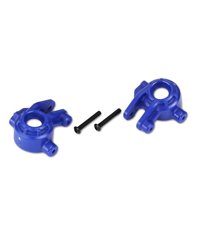 Steering blocks extreme heavy duty blue left & right (for use with #9080 upgrade kit) TRX9037X