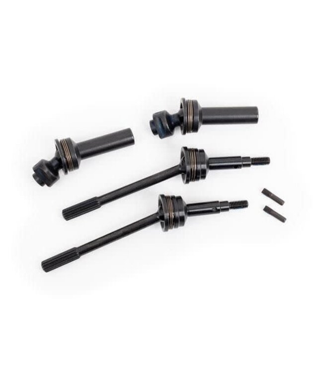 Driveshafts rear for extreme heavy duty kit #9080 steel-spline constant-velocity TRX9052R