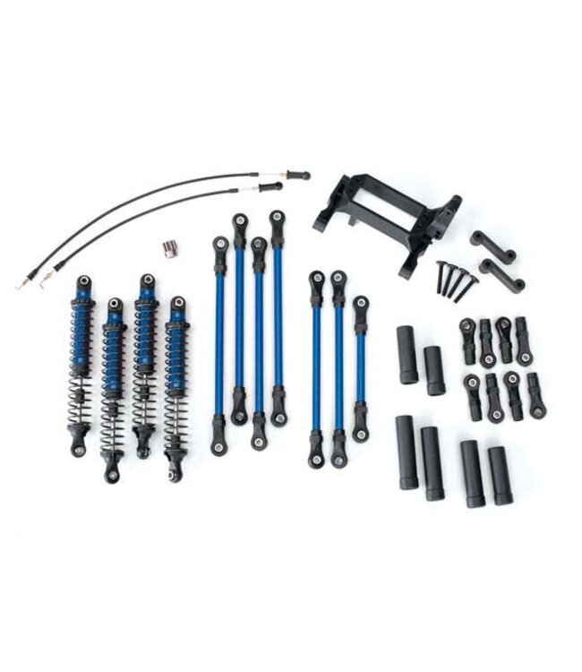 Long Arm Lift Kit TRX-4 complete (blue) TRX8140X