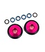 Traxxas Wheels wheelie bar 6061-T6 aluminum (pink-anodized) with 5x8x2.5mm ball bearings and O-ring TRX9461P