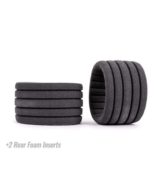 Tire inserts molded (2) (for #9475 rear tires) (+2 firmness) TRX9469X