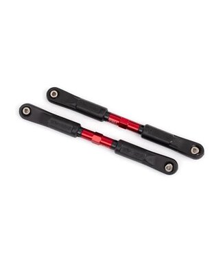 Traxxas Camber links front Sledge (red-anodized) 7075-T6 aluminum (117mm) (2) TRX9547R