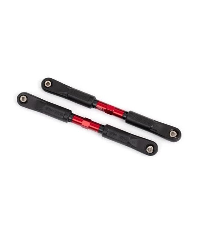 Camber links front Sledge (red-anodized) 7075-T6 aluminum (117mm) (2) TRX9547R