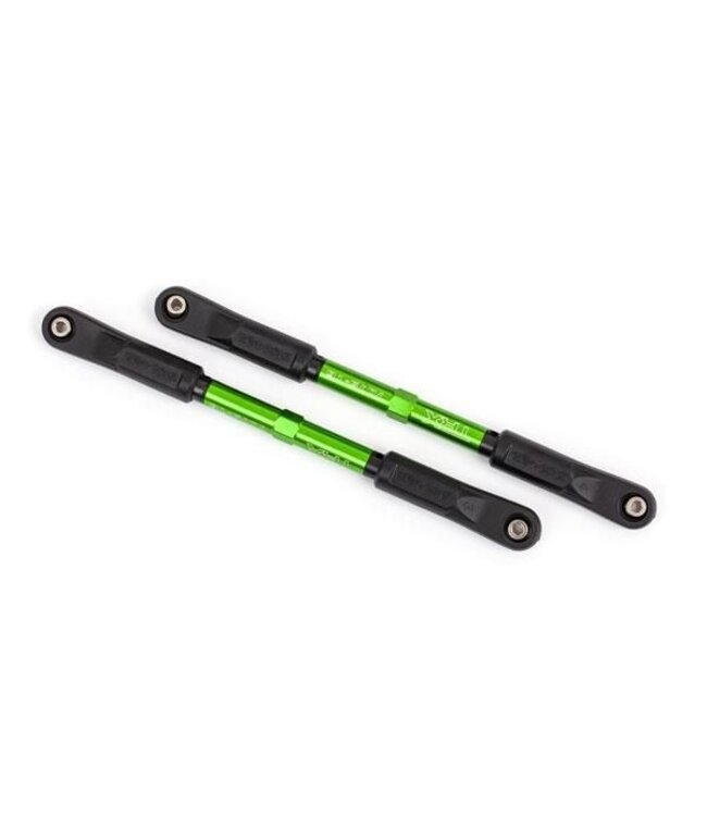 Camber links rear Sledge (green-anodized 7075-T6 aluminum) (144mm) (2) TRX9548G