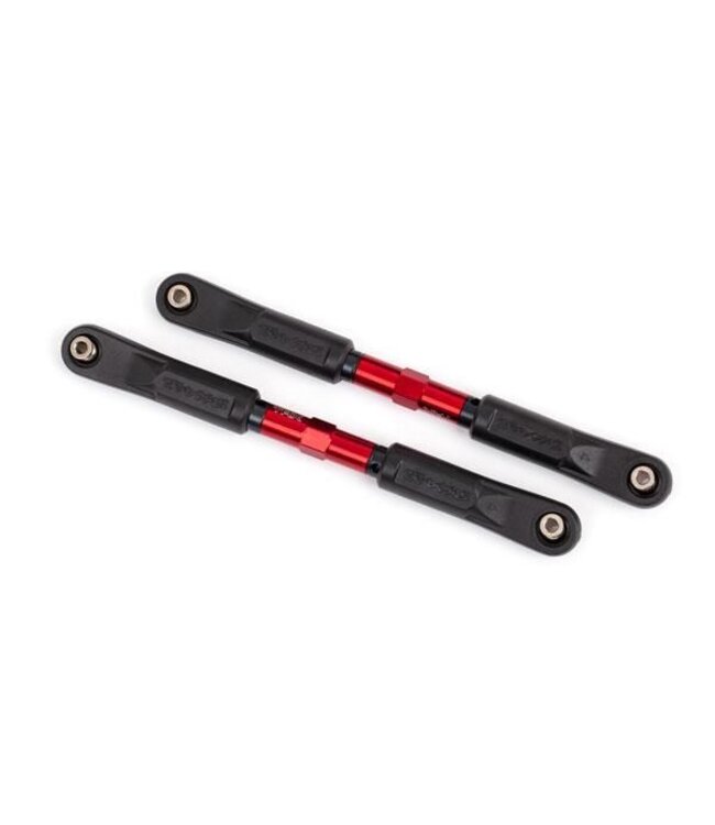 Toe links Sledge (red-anodized 7075-T6 aluminum) (120mm) (2) TRX9549R