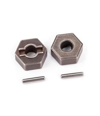 Traxxas Wheel hubs hex (steel) (4) axle pins (4) TRX1654R