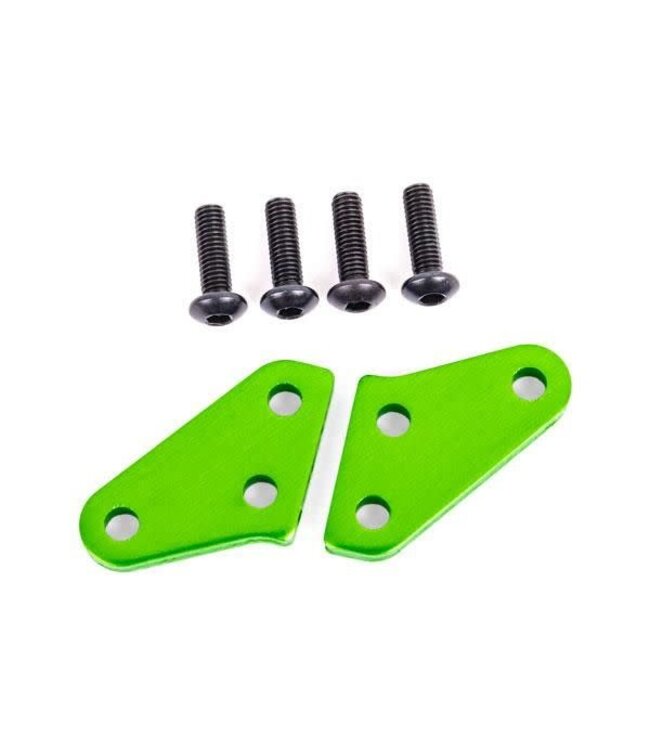 Steering block arms (green-anodized) (2) TRX9636G