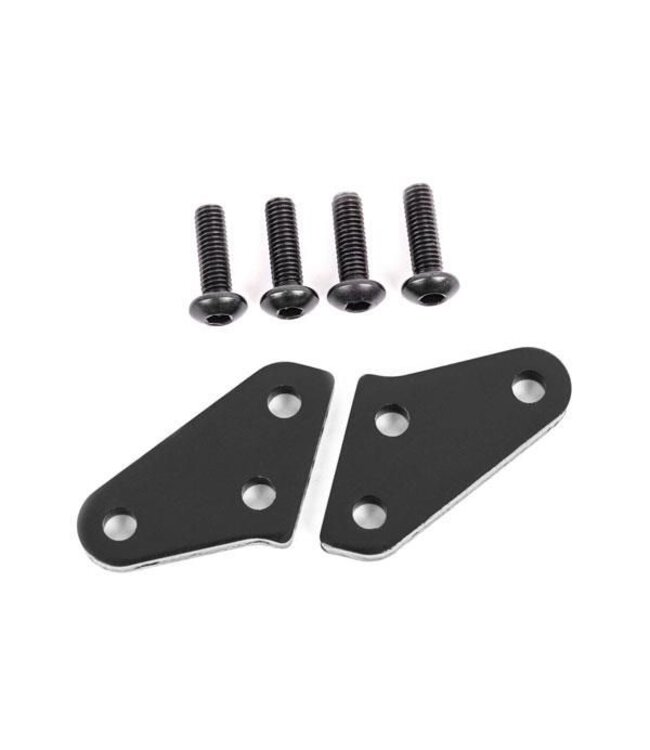 Steering block arms (gray-anodized) (2) TRX9636A