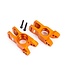 Traxxas Stub axle carriers 6061-T6 alu orange-anodized L&R TRX9552T