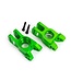 Traxxas Stub axle carriers 6061-T6 alu green-anodized L&R TRX9552G