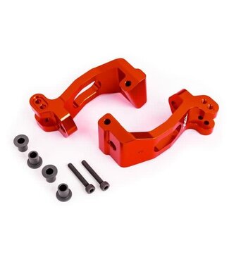 Traxxas Casterblocks Sledge 6061-T6 alu red-anodized L&R TRX9532R