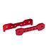 Traxxas Tie bars front 6061-T6 aluminum (red-anodized) TRX9527R