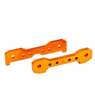 Traxxas Tie bars front 6061-T6 aluminum (orange-anodized) TRX9527T