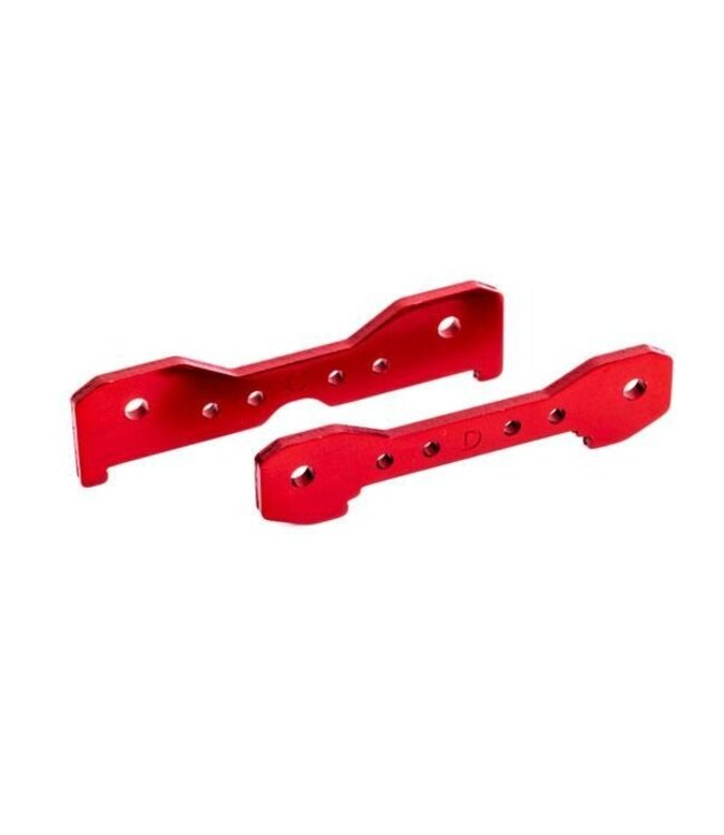 Tie bars rear 6061-T6 aluminum (red-anodized) TRX9528R