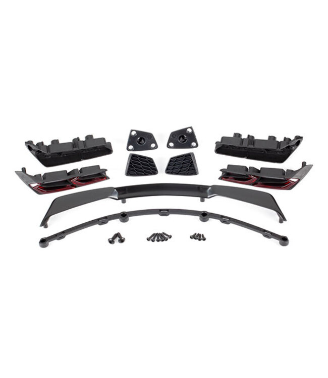 Tail lights (2) tail light mounts (2) wing / wing mount/ vent rear (2) TRX9319