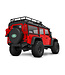 TRX-4M 1/18 Scale and Trail Crawler Land Rover 4WD Electric Truck with TQ Red TRX97054-1RED