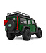 TRX-4M 1/18 Scale and Trail Crawler Land Rover 4WD Electric Truck with TQ Green TRX97054-1GRN