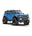 Traxxas TRX-4M 1/18 Scale and Trail Crawler Ford Bronco 4WD Electric Truck with TQ Blue TRX97074-1BLUE