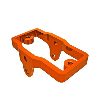 Traxxas Servo mount 6061-T6 aluminum orange-anodized TRX9739-ORNG