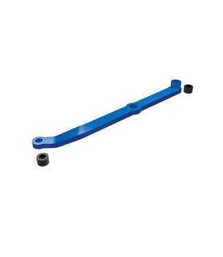 Traxxas Steering link 6061-T6 aluminum (blue-anodized) / servo horn TRX9748-BLUE