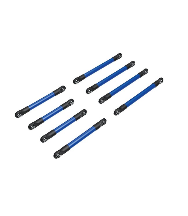 Traxxas Suspension link set (complete) 6061-T6 aluminum (blue-anodized) TRX9749-BLUE