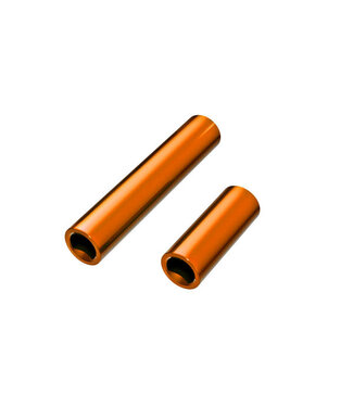 Traxxas Traxxas Driveshafts center 6061-T6 allu (orange-anodized) (front & rear) (for use with #9751) TRX9752-ORNG