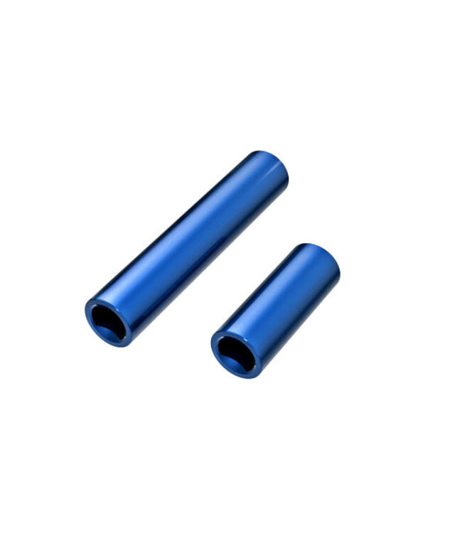 Traxxas Driveshafts center 6061-T6 allu (blue-anodized) (front & rear) (for use with #9751) TRX9752-BLUE