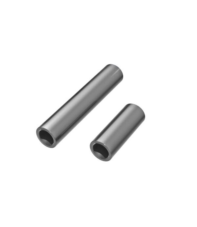 Traxxas Driveshafts center 6061-T6 allu (gray-anodized) (front & rear) (for use with #9751) TRX9752-GRAY