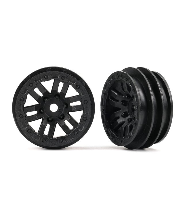 Wheels 1.0 (black) (2) TRX9768