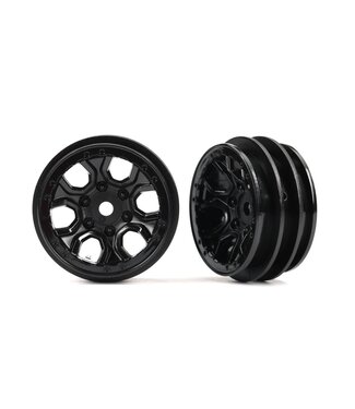 Traxxas Wheels 1.0 (black) (2) TRX9770