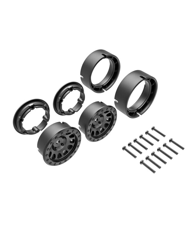 Wheels Method 105 1.0' (black beadlock) (2) TRX9781