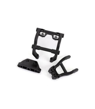 Traxxas Wheelie bar mounts with rear skidplate (fits 4WD Stampede) (for LED light kit installation) TRX6777X