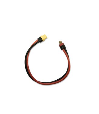 YellowRC YellowRC XT60 female to Deans charge cable 12awg 300MM YEL6020