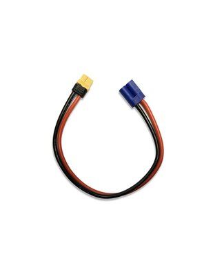 YellowRC YellowRC XT60 female to EC5 charge cable 12awg 300MM YEL6022