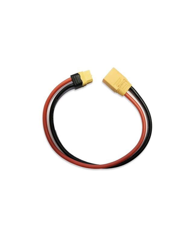 YellowRC XT60 female to XT90 charge cable 12awg 300MM YEL6023