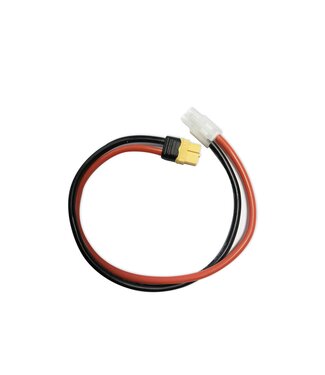 YellowRC YellowRC XT60 female to Tamiya charge cable 12awg 300MM YEL6024