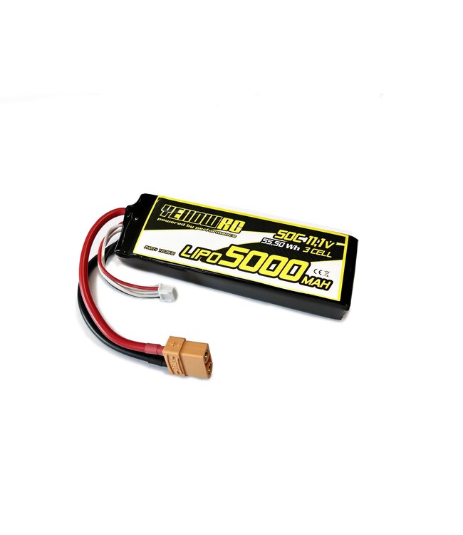 YellowRC LiPo 5000MaH 11.1V 3S 50C  XT90 YEL2872