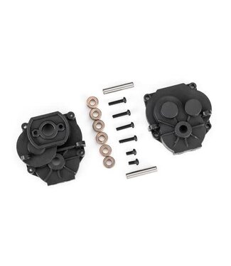 Traxxas Gearbox housing (front & rear) (with screws) TRX9747