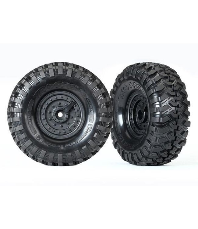 Tires assembled (glued) Tactical rims Canyon wheels