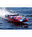 Traxxas DCB M41 Catamaran Race Boat TQi TSM RED/BLUE