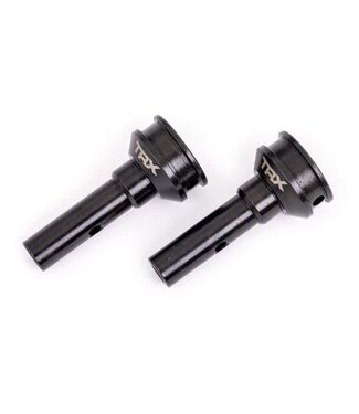 Traxxas Stub axles hardened steel (2) (for steel constant-velocity driveshafts) (fits Sledge) TRX9553X