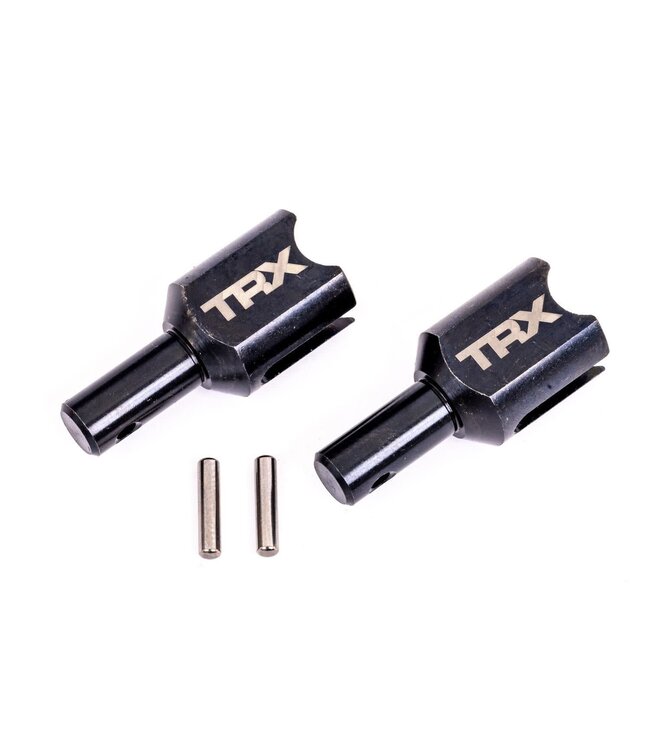 Differential output cup front or rear (hardened steel heavy duty) (2) with 2.5x12mm pin (2) TRX9583X