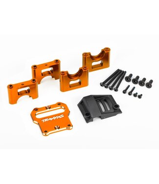 Traxxas Mount for center differential 6061-T6 aluminum (orange-anodized) (Sledge) TRX9584T