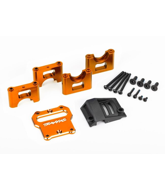 Mount for center differential 6061-T6 aluminum (orange-anodized) (Sledge) TRX9584T